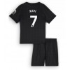 Tottenham Hotspur Xavi Simons #7 Borta Kläder Barn 2025-26 Kortärmad (+ Korta byxor)